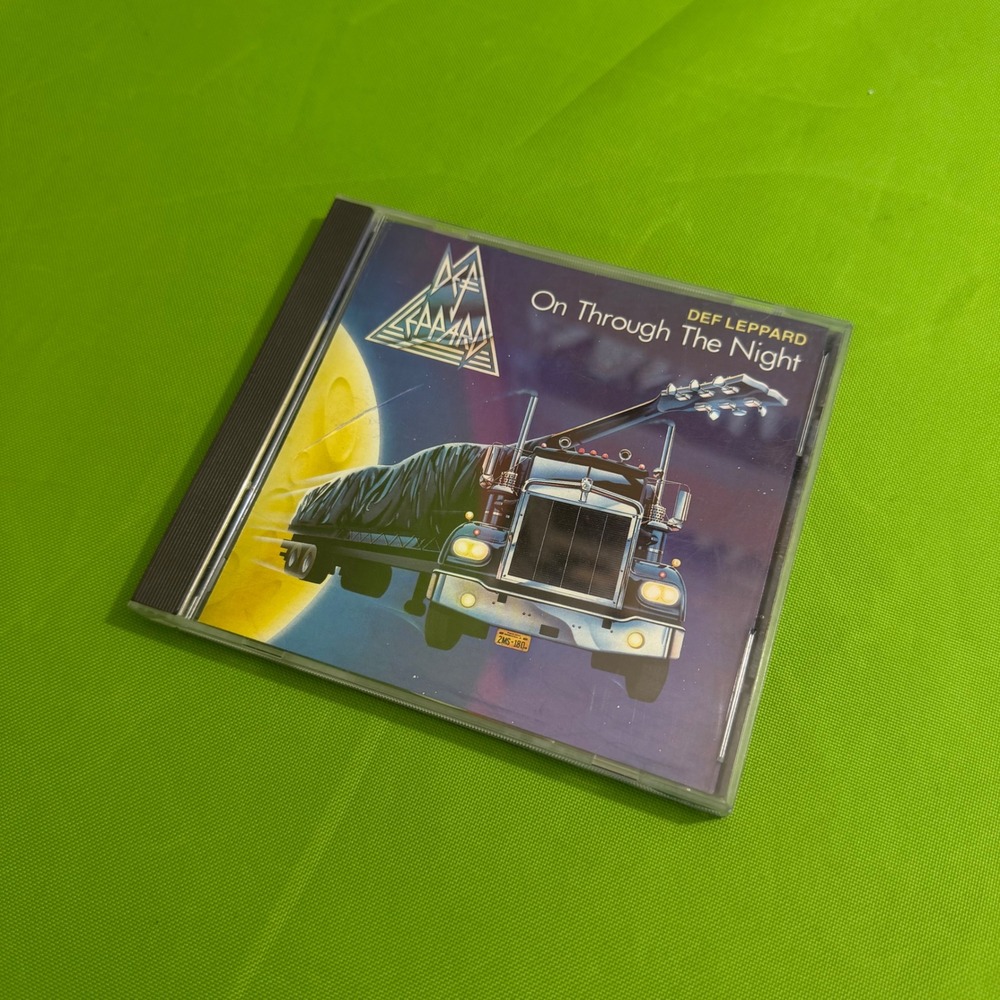 Def Leppard On Through The Night CD West Germany Pressing 822 533-2 Hard Rock